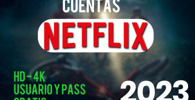 cuentas netflix gratis 2023