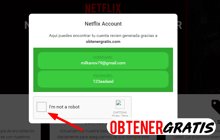 مولد حساب Netflix مجاني